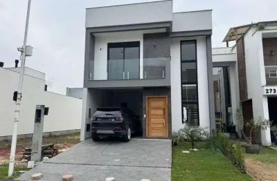 Casa em condomínio fechado com 4 quartos à venda em deltaville, biguaçu  por r$ 859.000