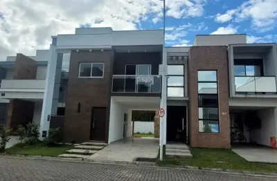 Casa em condomínio fechado com 3 quartos à venda em deltaville, biguaçu  por r$ 850.000