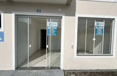 Sala comercial com 1 sala para alugar em fundos, biguaçu , 60 m2 por r$ 1.200