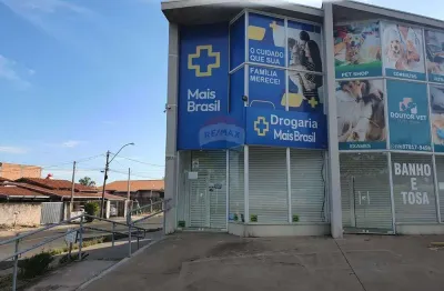 Salão comercial com mezanino - 84 m² - para aluguel