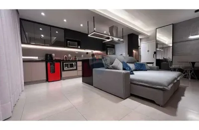 Apt novo de 77 m ² com 2 suites, sala/cozinha , lavanderia , 01 vaga garagem,lavabo