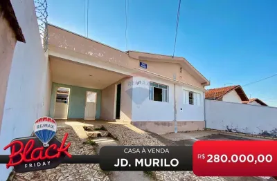 Casa à venda em mogi guaçu - jardim murilo - 2 quartos + edícula
