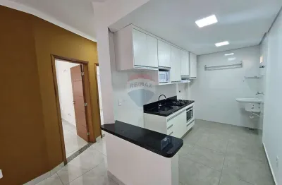 Apto 2 dormitórios semi-mobiliado para locação próximo à unifaj