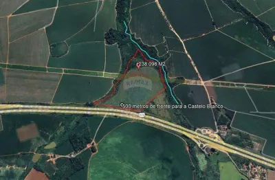 Oportunidade: área de 238.098 m² na rodovia castelo branco, km 133 – tatuí (sp)