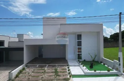 Casa alto padrão 270m² no condomínio residencial california - estiva gerbi/sp