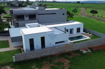 Casa térrea de alto padrão com 4 suítes, no prestigiado condomínio haras patente