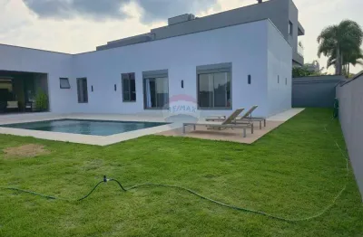 Casa térrea de alto padrão com 4 suítes, no prestigiado condomínio haras patente