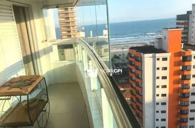 Apartamento com 3 dormitórios à venda aviação - praia grande/sp