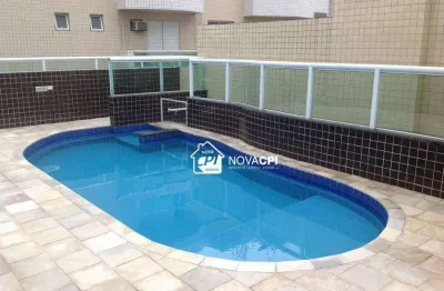 Apartamento com 2 quartos vila guilhermina praia grande/sp