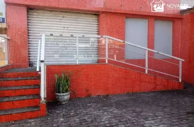 Loja para alugar, 100 m² por r$ 5.000,00/mês - paquetá - santos/sp