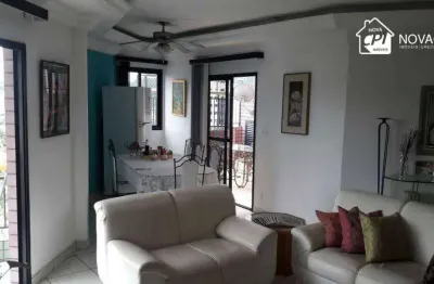 Cobertura à venda, 290 m² por r$ 1.200.000,00 - canto do forte - praia grande/sp