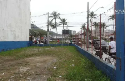 Terreno para alugar, 320 m² por r$ 15.000,00/mês - boqueirão - praia grande/sp