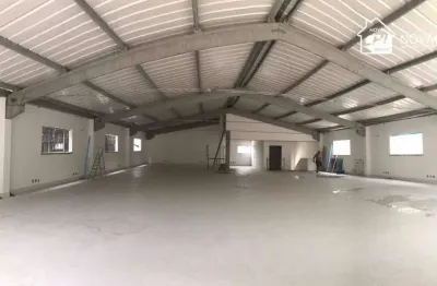Galpão para alugar, 1200 m² por r$ 35.000,00/mês - vila matias - santos/sp