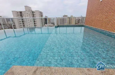 Apartamento com 2 quartos vila guilhermina praia grande/sp