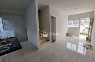 Sobrado à venda, 74 m² por r$ 320.000,00 - caiçara - praia grande/sp