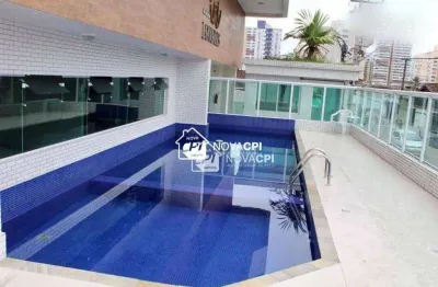 Apartamento à venda, 134 m² por r$ 720.000,00 - vila guilhermina - praia grande/sp