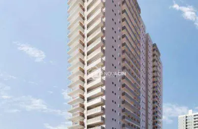 Apartamento à venda, 132 m² por r$ 850.000,00 - vila guilhermina - praia grande/sp
