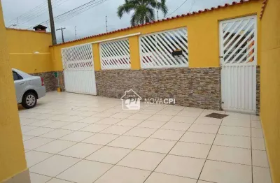 Casa à venda, 140 m² por r$ 550.000,00 - vila balneária - praia grande/sp