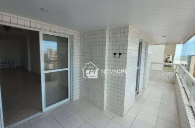 Apartamento à venda, 126 m² por r$ 750.000,00 - vila guilhermina - praia grande/sp
