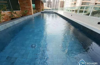 Apartamento com 2 quartos para  venda aviação em praia grande/sp