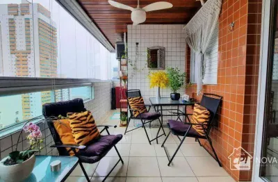 Apartamento 3 quarto vila guilhermina  praia grande/sp