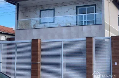 Casa em condomínio fechado com 2 quartos à venda na Avenida Pedro Américo, Parque das Américas, Praia Grande