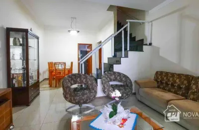 Sobrado com 2 quartos na vila guilhermina - praia grande/sp