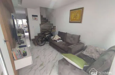 Casa em condomínio fechado com 2 quartos à venda na Rua José de Alencar, Vila Assunção, Praia Grande
