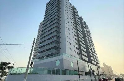 Apartamento com 2 quartos vila caiçara praia grande/sp