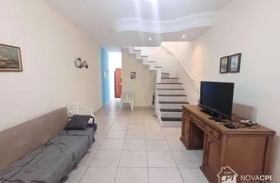 Sobrado com 3 suítes à venda na vila guilhermina praia grande/sp