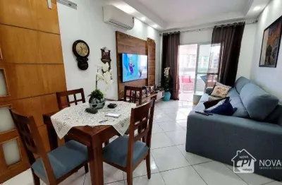Apartamento com 2 quartos vila guilhermina na praia grande/sp