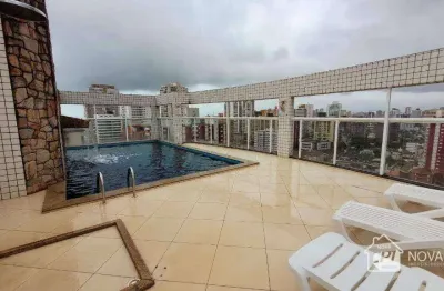 Apartamento com 2 quartos canto do forte praia grande/sp