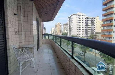 Apartamento com 2 quartos vila guilhermina na praia grande/sp