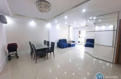 Apartamento com 4 quartos mobiliado vila guilhermina em praia grande/sp