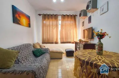 Apartamento com 1 quarto à venda na Avenida Paris - de 1 ao fim - lado ímpar, Boqueirão, Praia Grande