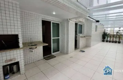 Apartamento garden com 3 quartos vila guilhermina na praia grande/sp