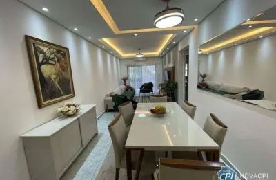 Apartamento com 2 quartos na guilhermina praia grande/sp