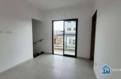 Sobrado com 2 quartos na vila sônia praia grande/sp