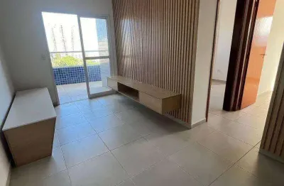 Apartamento novo 2 quartos varanda gourmet e vista mar