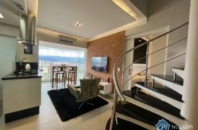 Cobertura duplex em santos lazer completo alto padrão