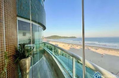 Apartamento com vista mar 3 quartos lazer completo em praia grande sp