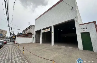 Barracão / Galpão / Depósito para alugar na Rua Frei Gaspar, Parque São Vicente, São Vicente