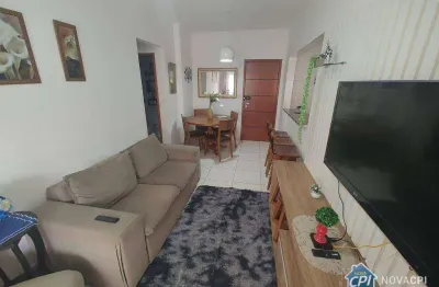 Apartamento com 2 quartos e vista livre permanente na tupi em praia grande/sp