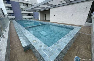 Apartamento com 2 quartos no canto do forte em praia grande/sp