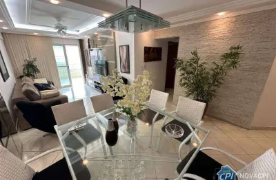 Apartamento com 3 quartos vila guilhermina em praia grande/sp