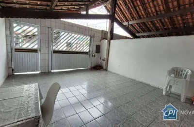 Casa com 2 quartos à venda na Rua Michel Alca, Vila Mirim, Praia Grande