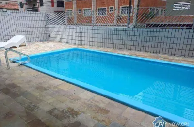 Apartamento com 2 quartos na aviação em praia grande/sp