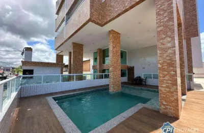 Apartamento com 2 quartos na guilhermina em praia grande/sp