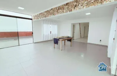 Cobertura com 5 quartos na ocian em praia grande/sp