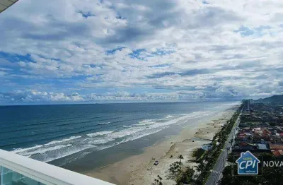 Cobertura com 3 quartos maracanã na praia grande/sp